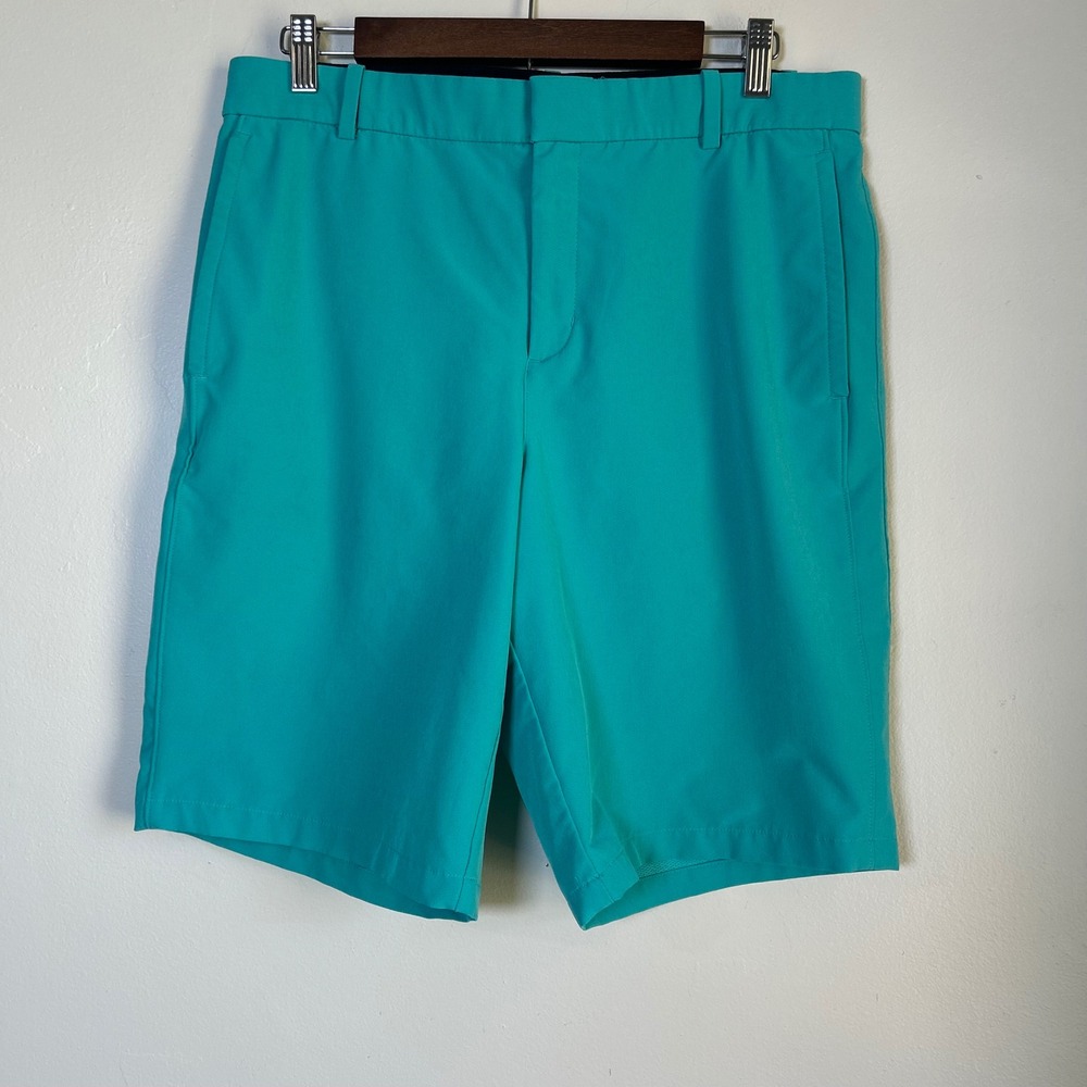 EUC Nike Shorts Golf Dri-FIT Size 32 Teal Performance‎ Athletic